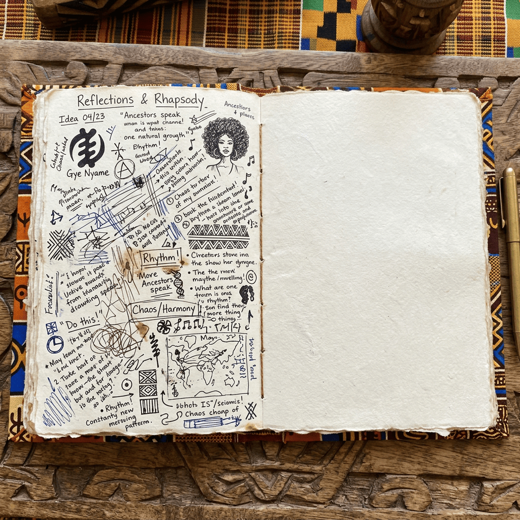 A Messy Page Is Better Than a Perfect Blank Page